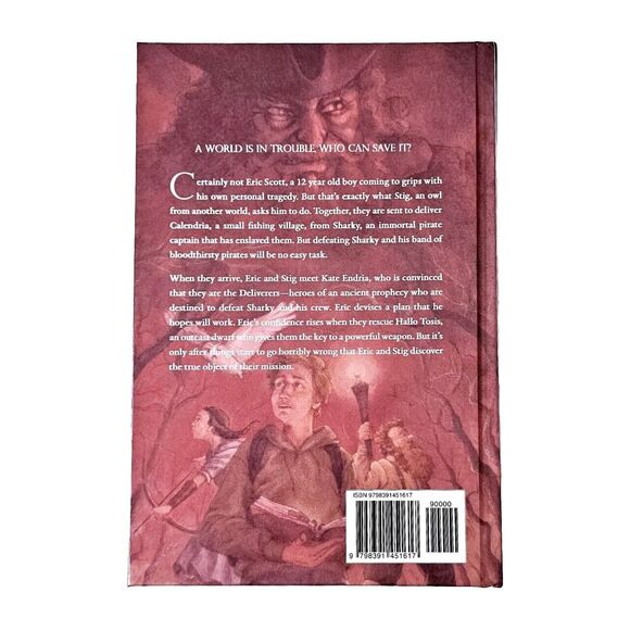 The Deliverers Sharky and the Jewel Series HC Books 1 2 & 3 AUTHOR SIGNED SLOMBA - Picture 5 of 13